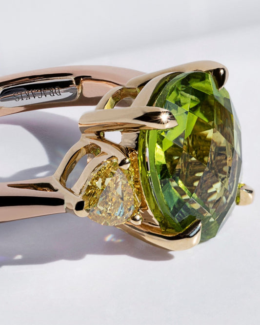 The Luminous Gleam of August | A Tribute to Peridot - Dracakis Jewellers