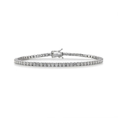 Diamond Tennis Bracelet (White Gold) - Dracakis Jewellers