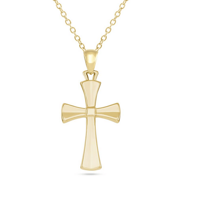 Gold Cross Pendant - Dracakis Jewellers Gold Cross Pendant - Dracakis Jewellers