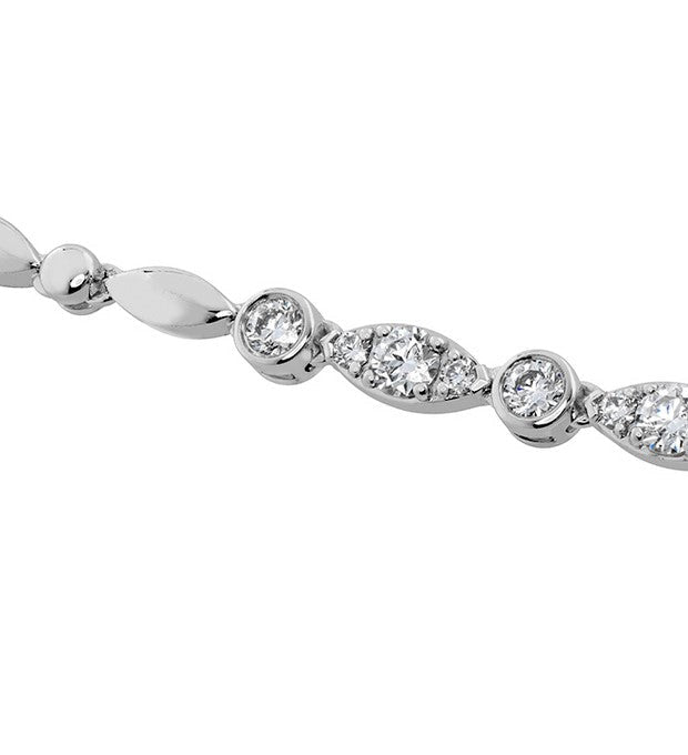 Hearts On Fire Bezel Regal Diamond Necklace - Dracakis Jewellers Hearts On Fire Bezel Regal Diamond Necklace - Dracakis Jewellers