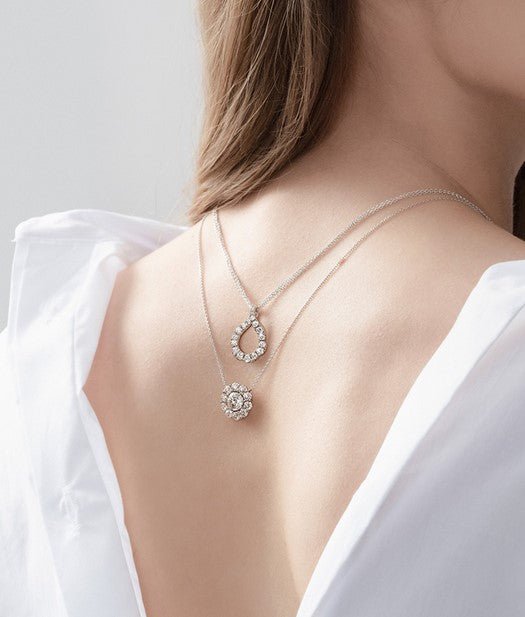 Lorelei Crescent Diamond Pendant - Dracakis Jewellers Lorelei Crescent Diamond Pendant - Dracakis Jewellers