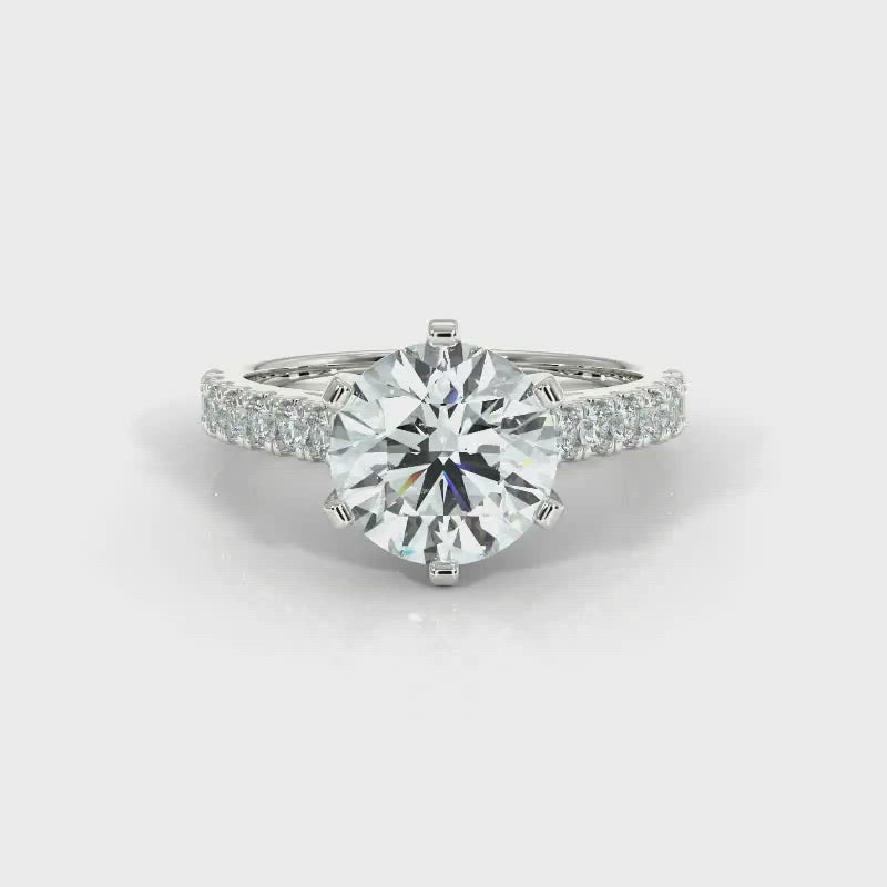 Brilliant Cut Diamond Engagement Ring - Dracakis Jewellers