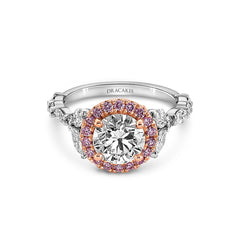 Argyle Pink & White Diamond Ring