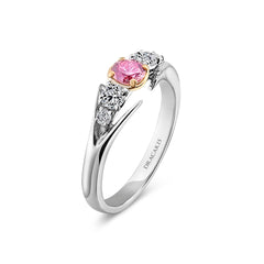 Australian Pink Diamond Engagement Ring - Dracakis Jewellers