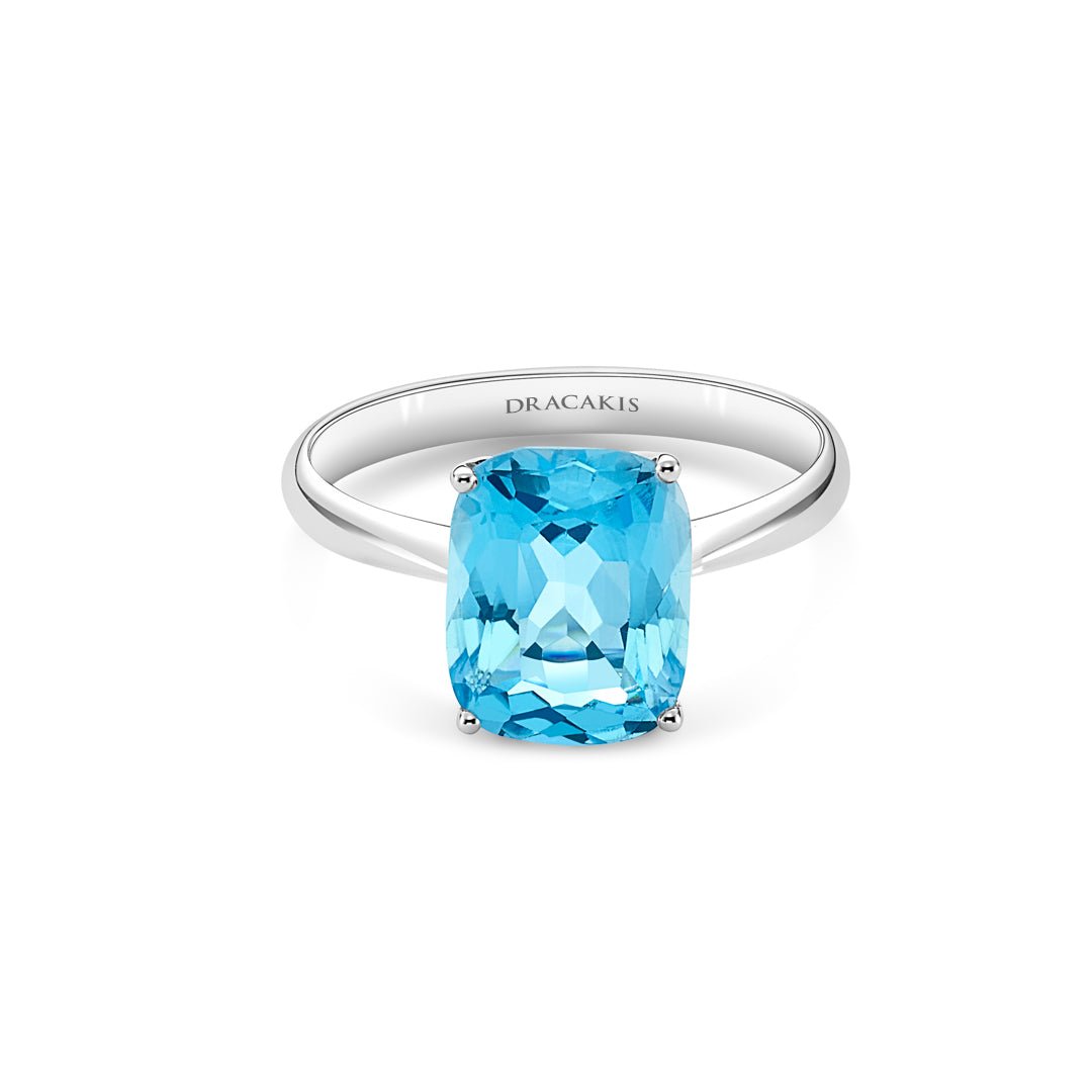 Blue Topaz Ring - Dracakis Jewellers Blue Topaz Ring - Dracakis Jewellers