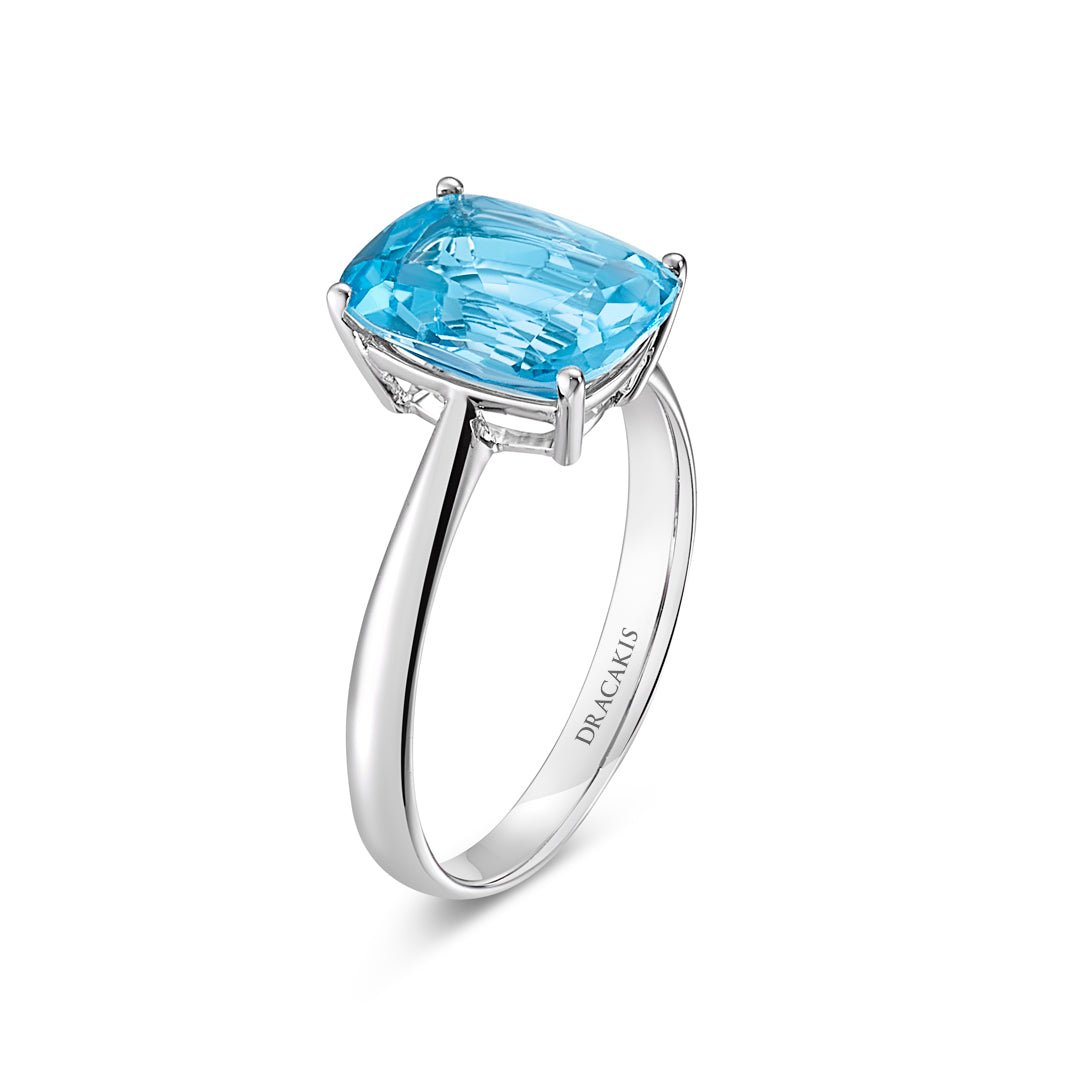 Blue Topaz Ring - Dracakis Jewellers Blue Topaz Ring - Dracakis Jewellers