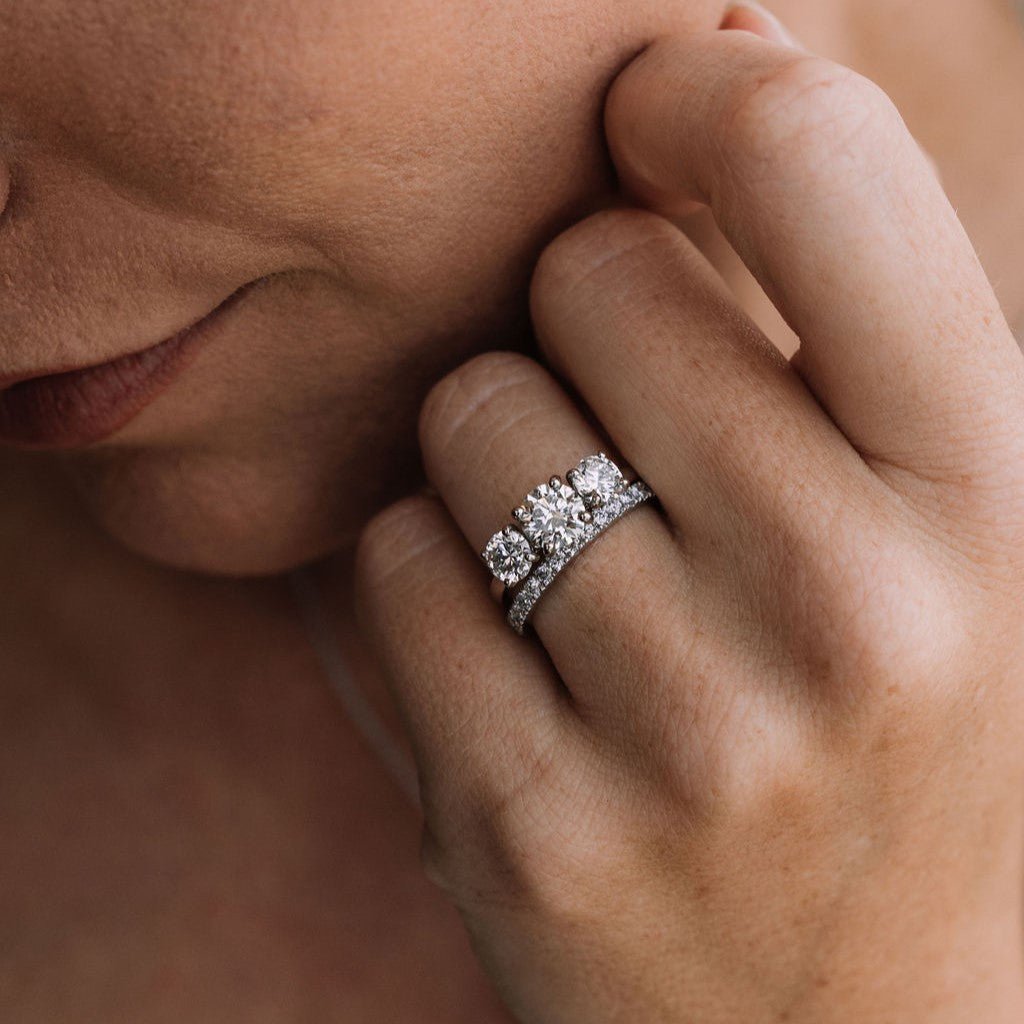 Brilliant Cut Diamond Engagement Ring - Dracakis Jewellers Brilliant Cut Diamond Engagement Ring - Dracakis Jewellers