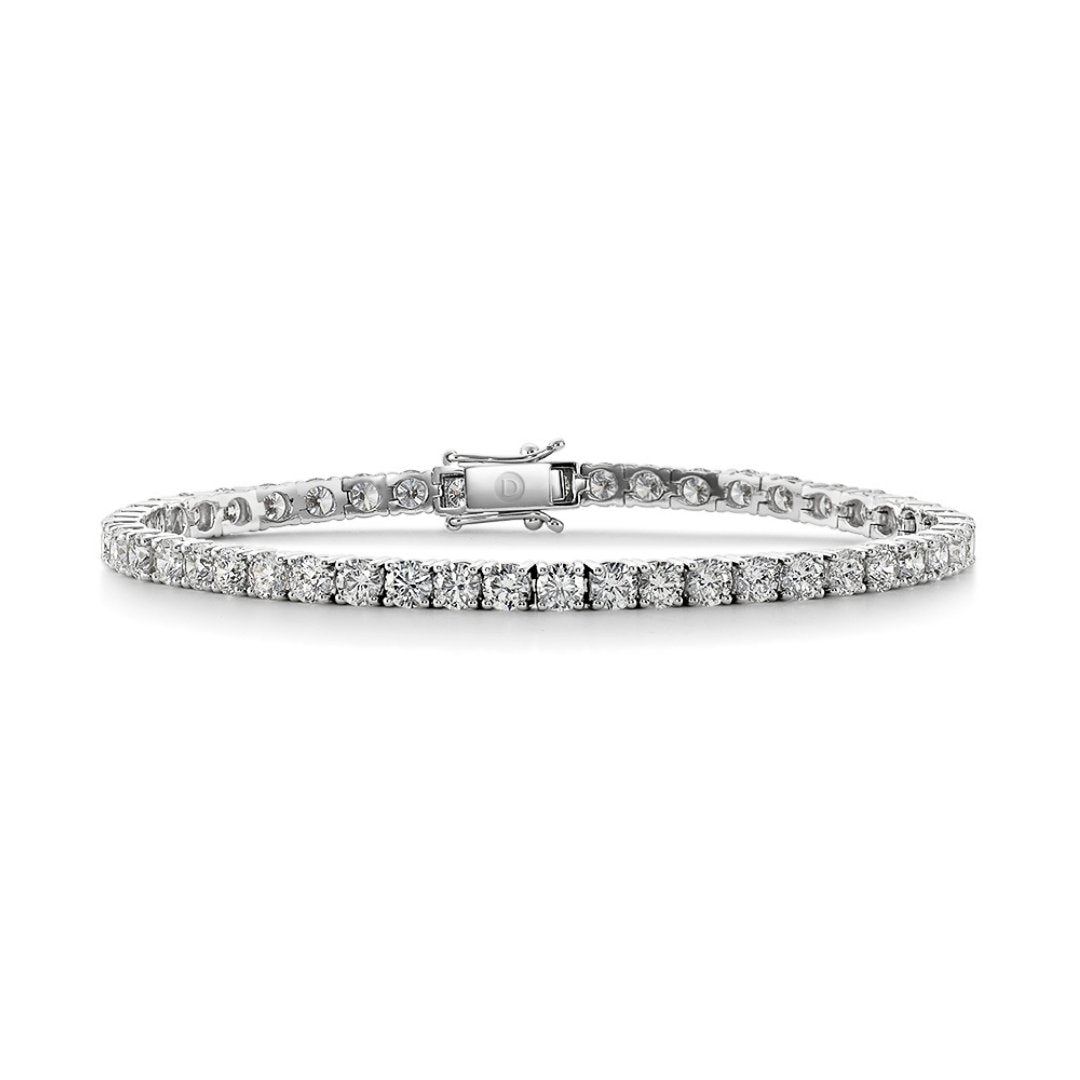 Diamond Tennis Bracelet (8.44ct) - Dracakis Jewellers