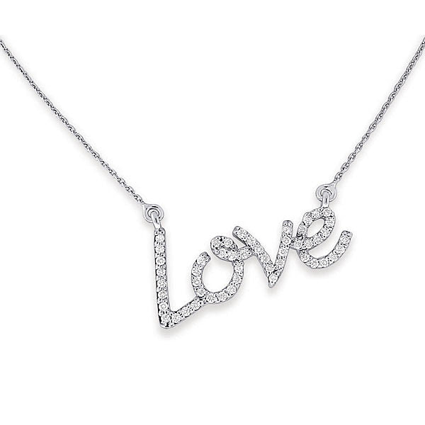 Diamond Love Necklace - Dracakis Jewellers Diamond Love Necklace - Dracakis Jewellers