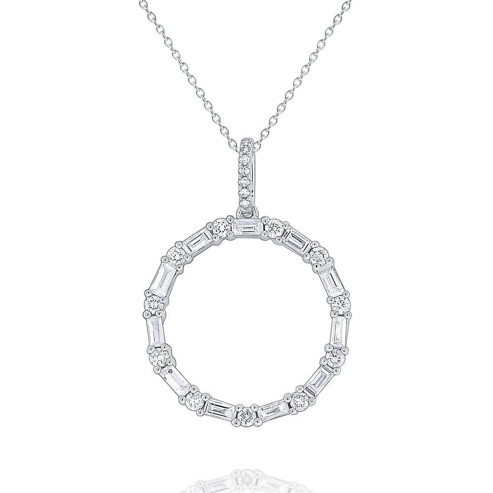 Diamond Metropolis Circle Pendant - Dracakis Jewellers Diamond Metropolis Circle Pendant - Dracakis Jewellers