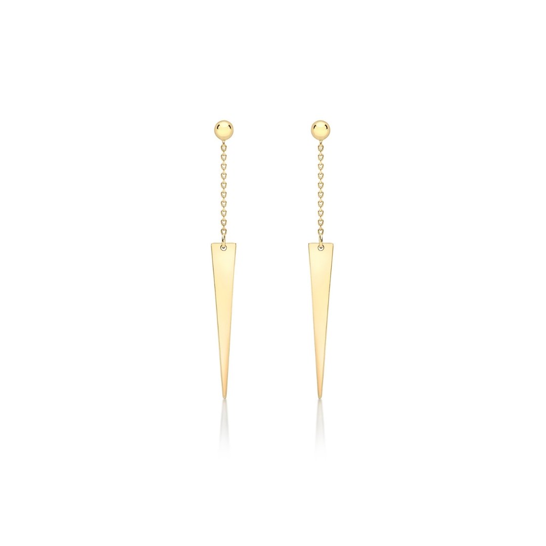Drop Earrings in Gold - Dracakis Jewellers Drop Earrings in Gold - Dracakis Jewellers