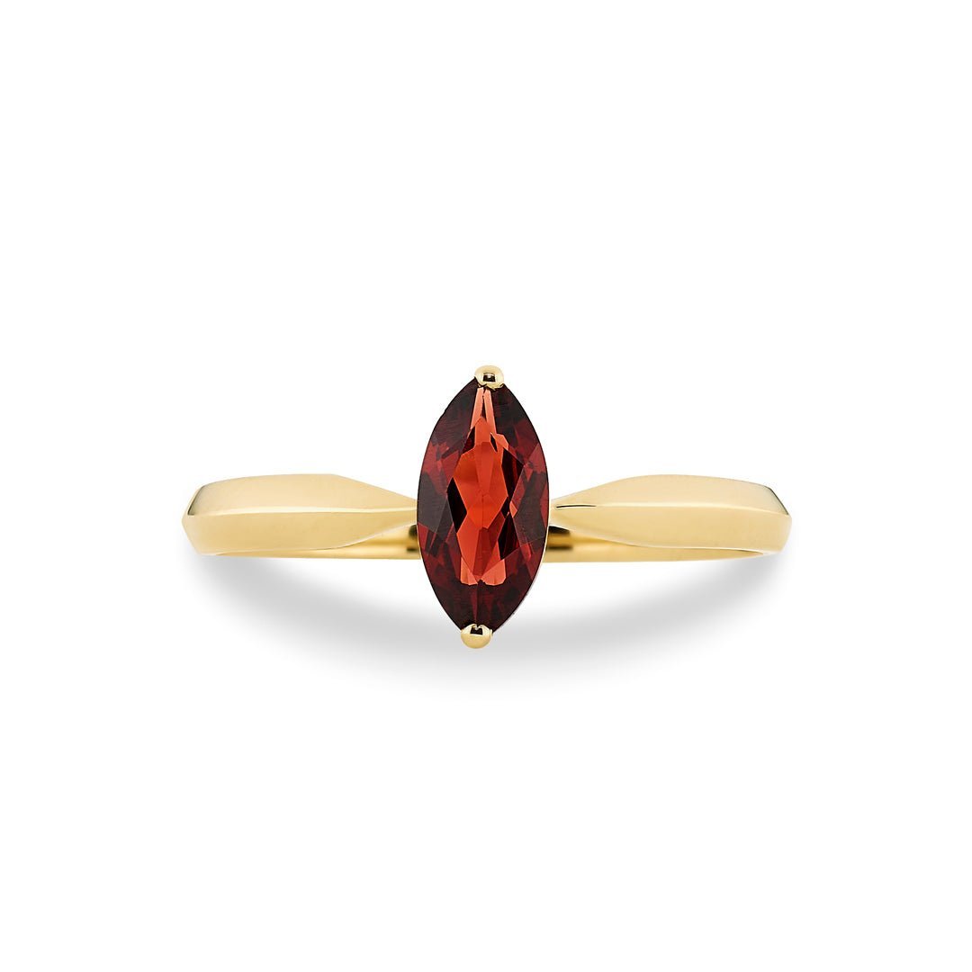 Garnet Solitaire Dress Ring - Dracakis Jewellers Garnet Solitaire Dress Ring - Dracakis Jewellers