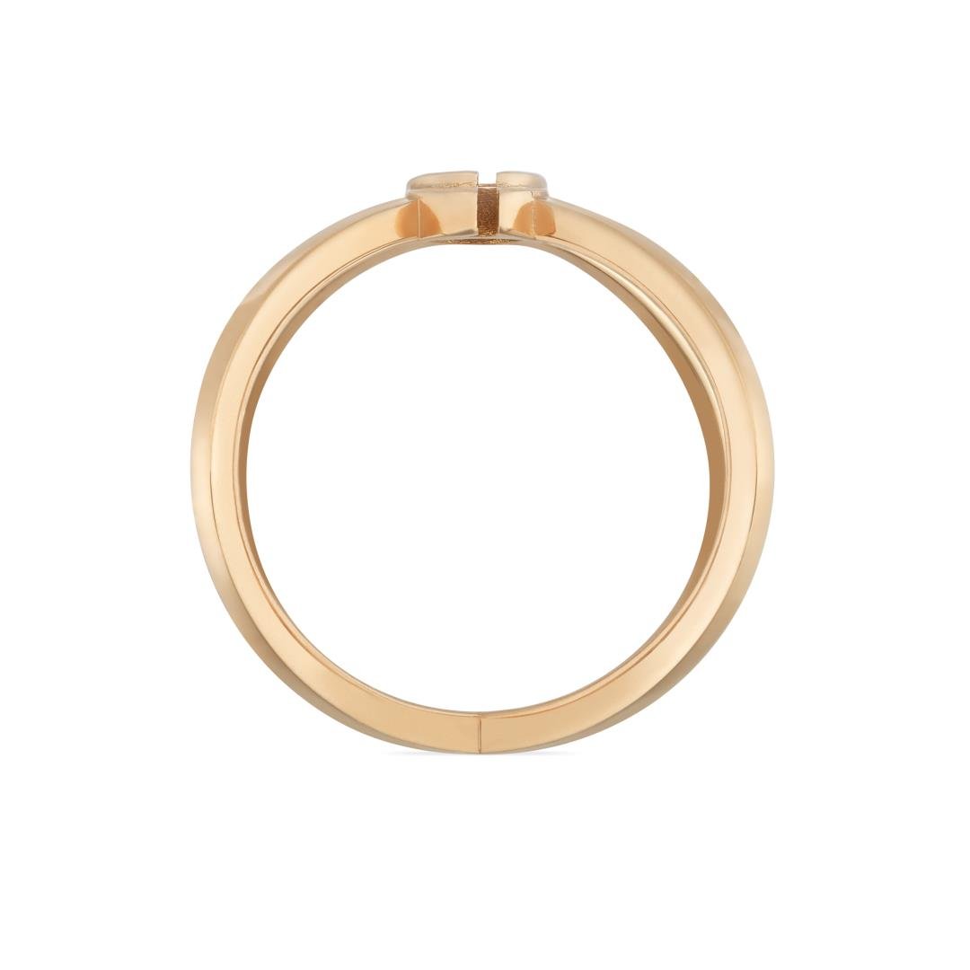 Gucci Running G Ring in 18k Pink Gold - Dracakis Jewellers