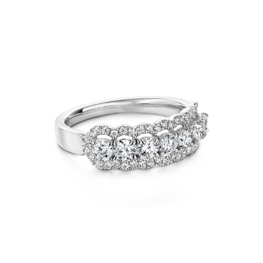 Hearts On Fire Aurora Seven Diamond Band - Dracakis Jewellers Hearts On Fire Aurora Seven Diamond Band - Dracakis Jewellers