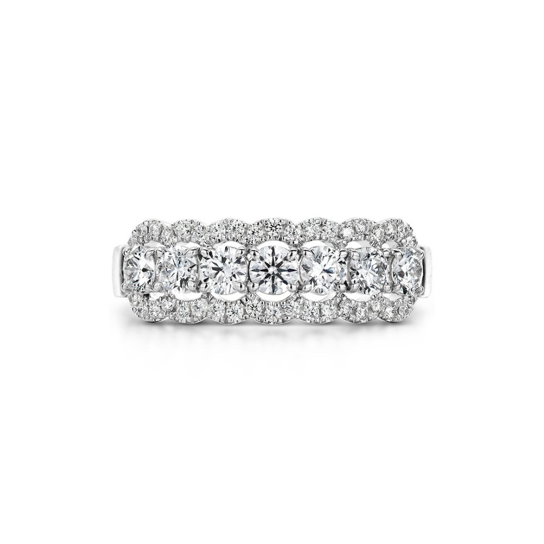 Hearts On Fire Aurora Seven Diamond Band - Dracakis Jewellers Hearts On Fire Aurora Seven Diamond Band - Dracakis Jewellers