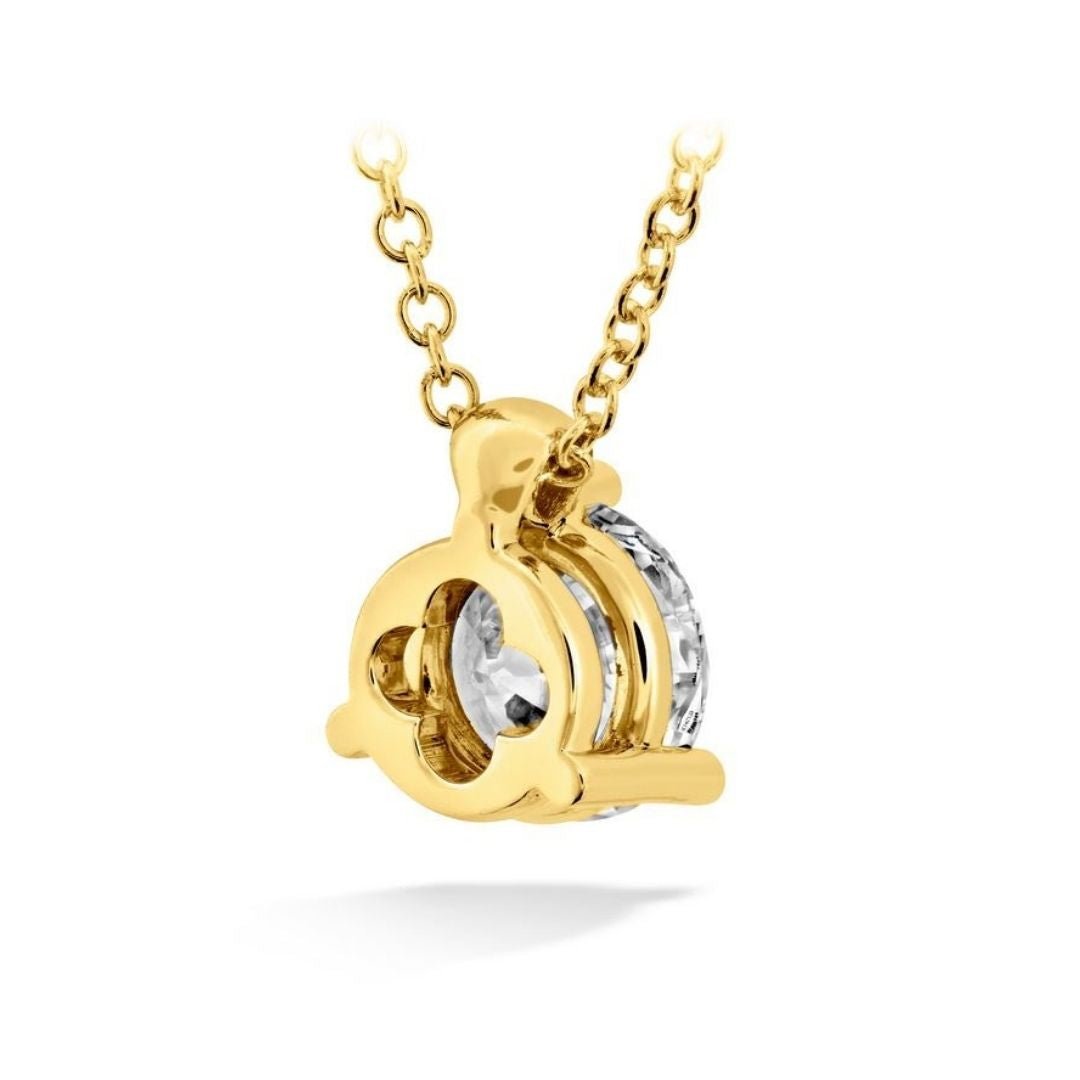 Hearts On Fire Classic Three Prong Diamond Solitaire Pendant (0.33ct) - Dracakis Jewellers Hearts On Fire Classic Three Prong Diamond Solitaire Pendant (0.33ct) - Dracakis Jewellers