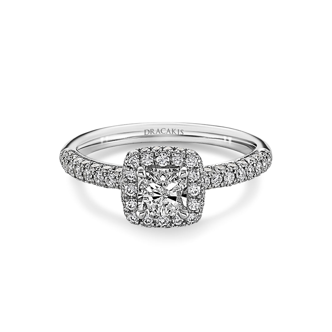 Acclaim Dream Cut Diamond Engagement Ring - Dracakis Jewellers Acclaim Dream Cut Diamond Engagement Ring - Dracakis Jewellers