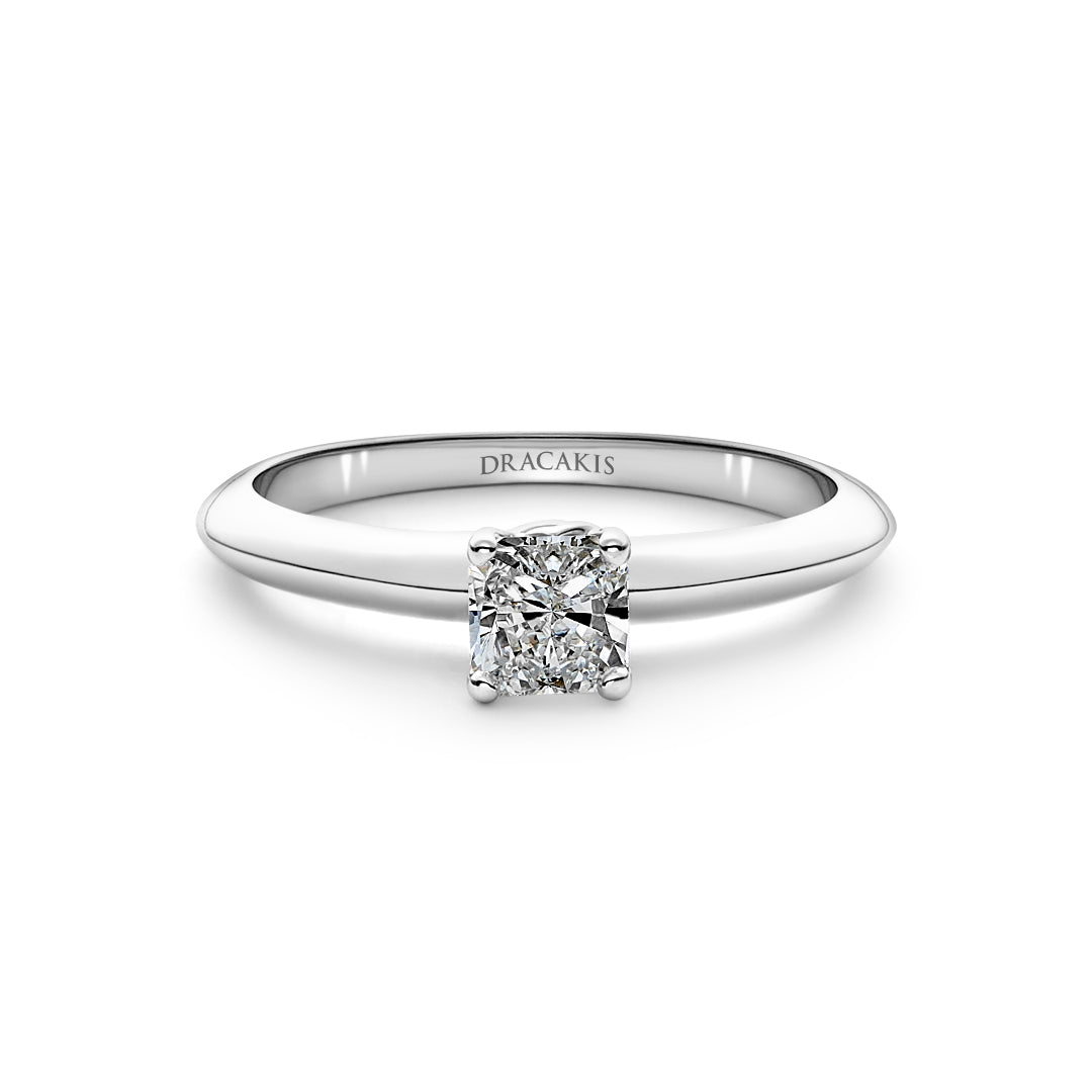 Hearts On Fire Dream Cut Solitaire Engagement Ring - Dracakis Jewellers Hearts On Fire Dream Cut Solitaire Engagement Ring - Dracakis Jewellers