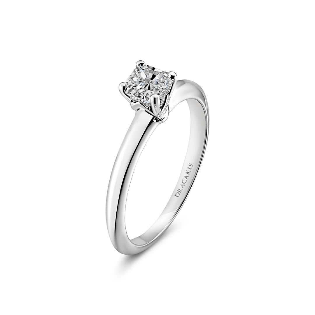 Hearts On Fire Dream Cut Solitaire Engagement Ring - Dracakis Jewellers Hearts On Fire Dream Cut Solitaire Engagement Ring - Dracakis Jewellers