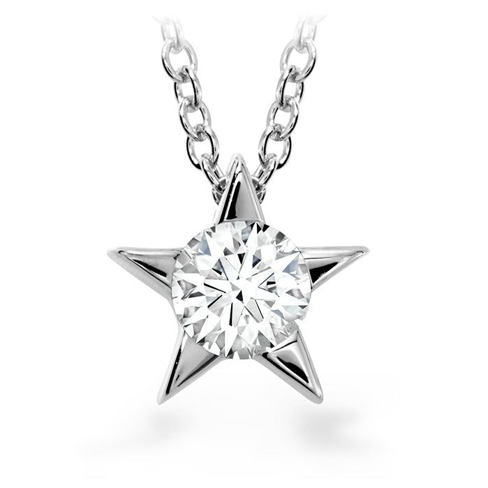 Hearts On Fire Illa Diamond Star Pendant (0.34ct) - Dracakis Jewellers Hearts On Fire Illa Diamond Star Pendant (0.34ct) - Dracakis Jewellers