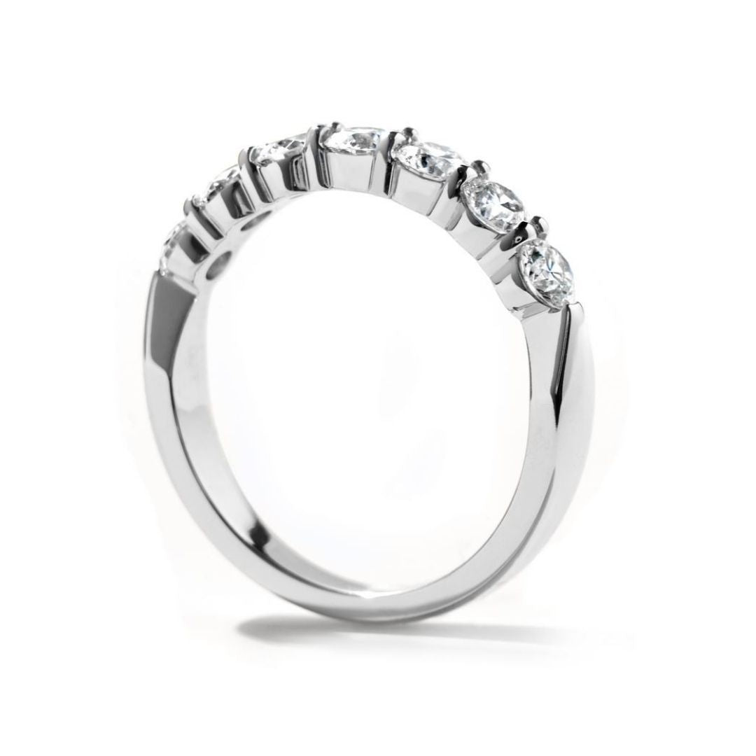 Hearts On Fire Seven Stone Diamond Dress Ring - Dracakis Jewellers