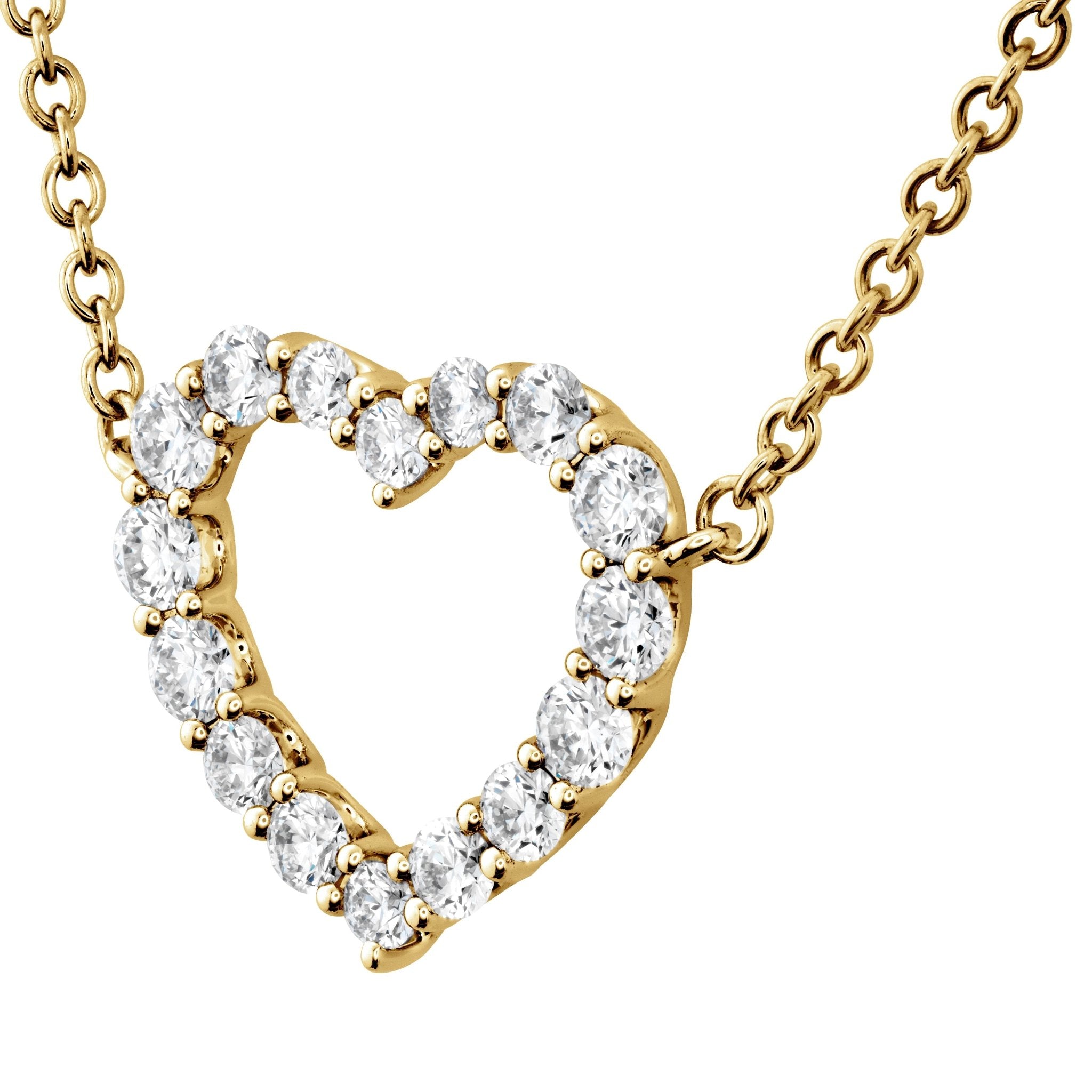 Hearts On Fire Signature Diamond Heart Pendant - Dracakis Jewellers Hearts On Fire Signature Diamond Heart Pendant - Dracakis Jewellers