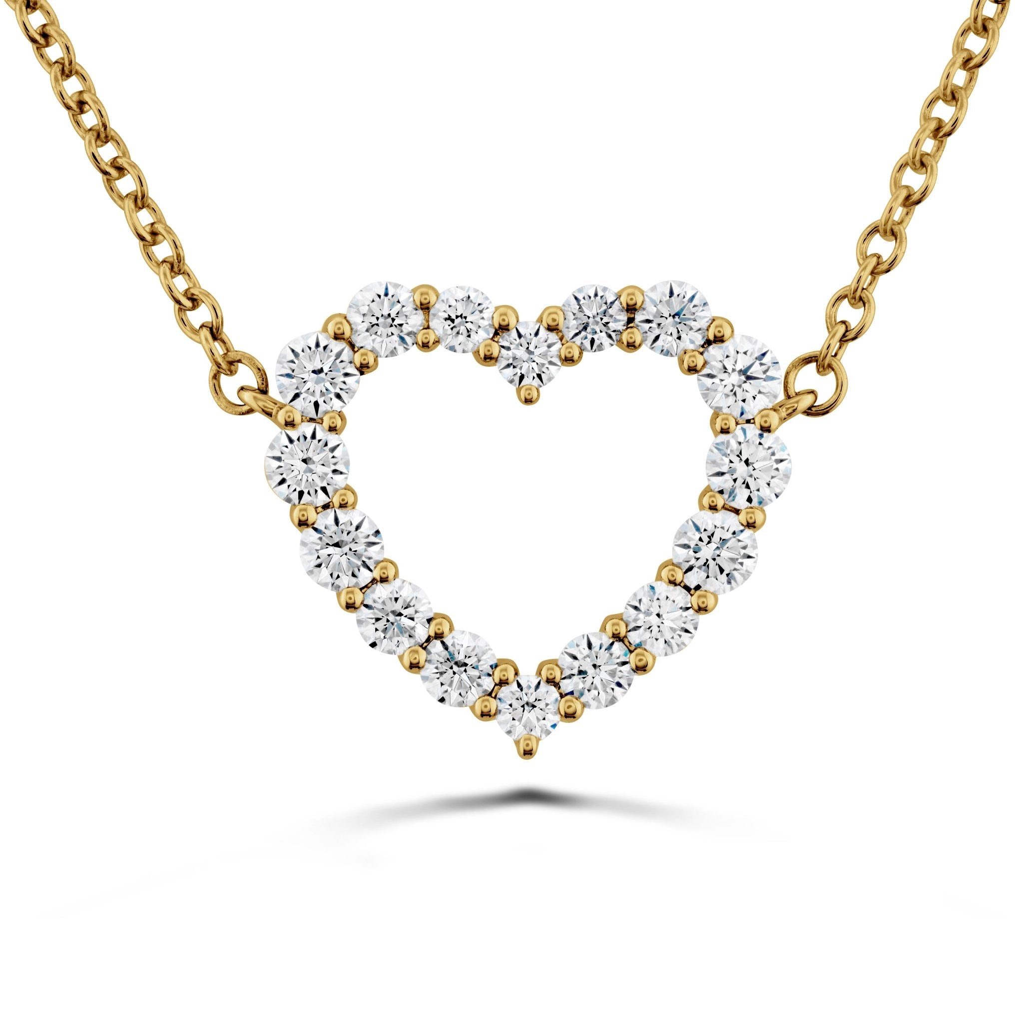 Hearts On Fire Signature Diamond Heart Pendant - Dracakis Jewellers Hearts On Fire Signature Diamond Heart Pendant - Dracakis Jewellers