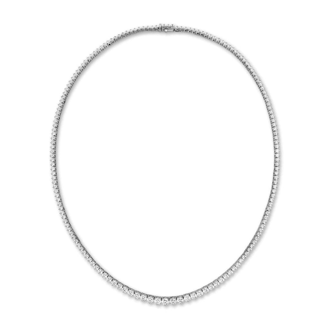 Hearts On Fire Signature Graduated Diamond Necklace - Dracakis Jewellers Hearts On Fire Signature Graduated Diamond Necklace - Dracakis Jewellers