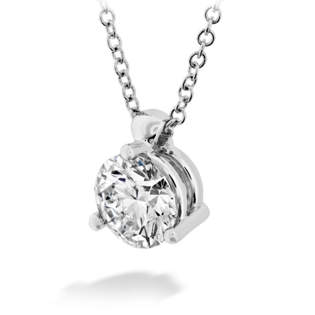 Hearts On Fire Signature Three Prong Diamond Pendant - Dracakis Jewellers Hearts On Fire Signature Three Prong Diamond Pendant - Dracakis Jewellers
