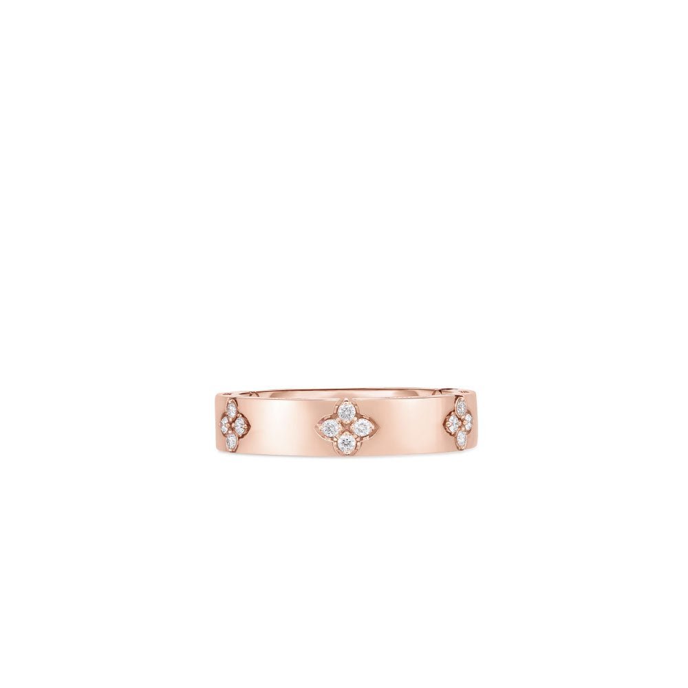 Love in Verona Rose Gold Ring with Diamonds - Dracakis Jewellers
