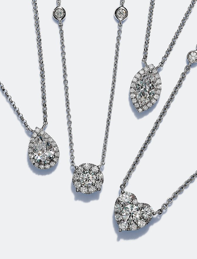 Marquise Cut Diamond Pendant - Dracakis Jewellers Marquise Cut Diamond Pendant - Dracakis Jewellers