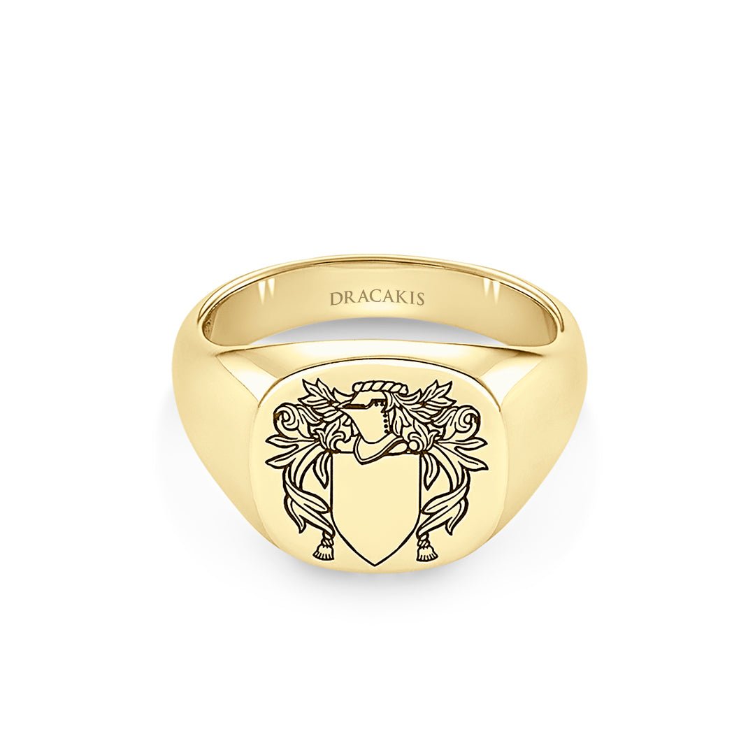 Mens Signet Ring - Dracakis Jewellers