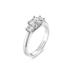 Princess & Emerald Cut Diamond Ring - Dracakis Jewellers