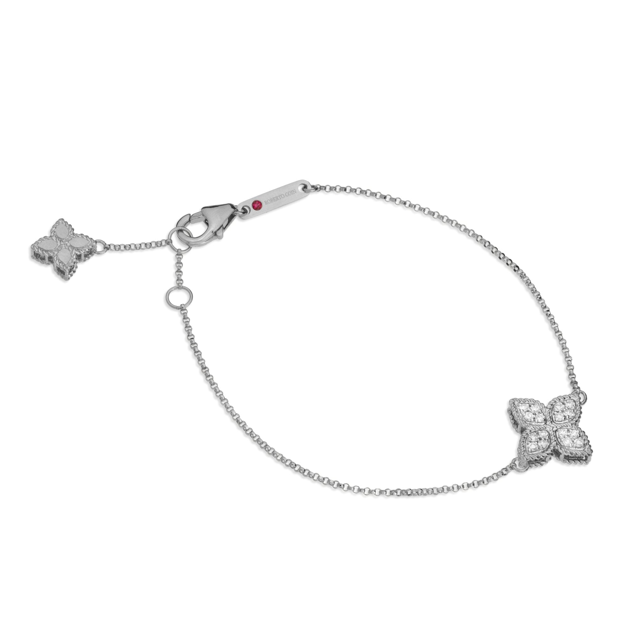 Princess Flower Bracelet with Diamonds - Dracakis Jewellers Princess Flower Bracelet with Diamonds - Dracakis Jewellers