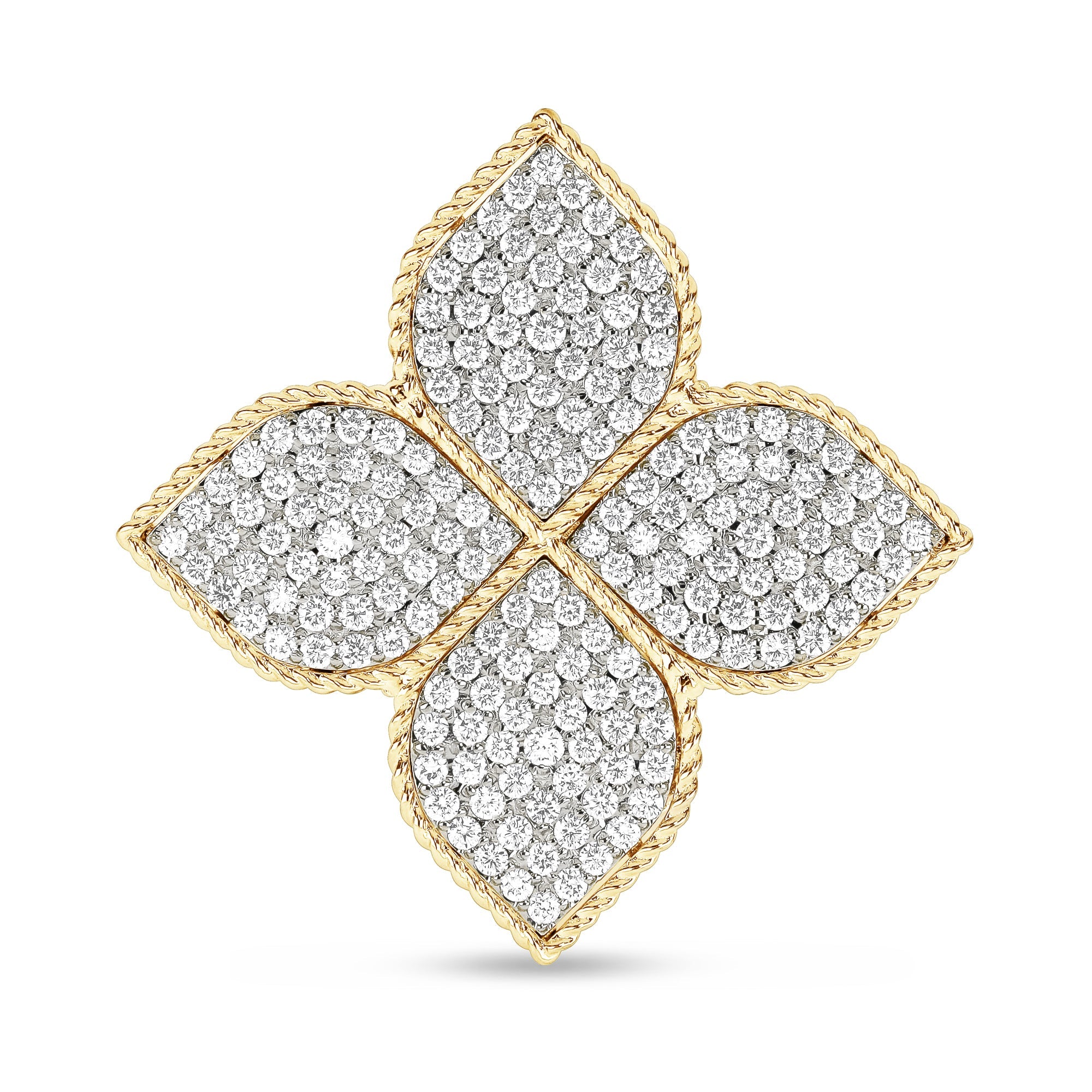 Princess Flower Ring with Diamonds - Dracakis Jewellers Princess Flower Ring with Diamonds - Dracakis Jewellers