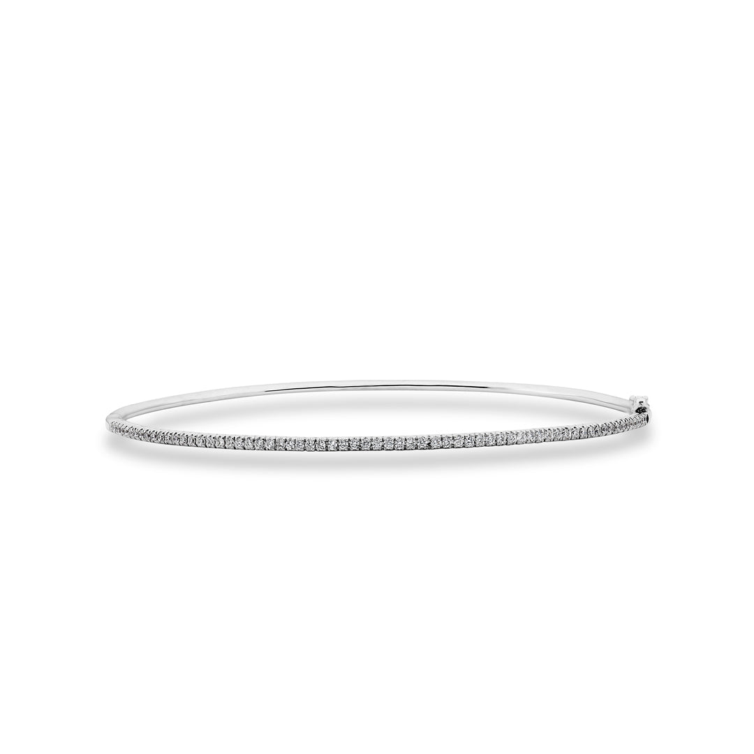 Brilliant Cut Diamond Bangle - Dracakis Jewellers Brilliant Cut Diamond Bangle - Dracakis Jewellers