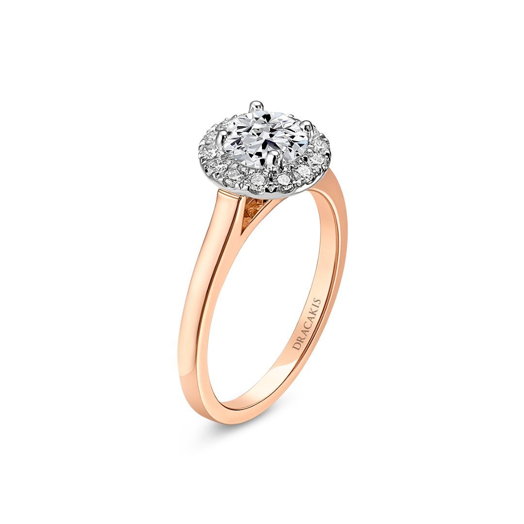 Brilliant Cut Diamond Engagement Ring - Dracakis Jewellers Brilliant Cut Diamond Engagement Ring - Dracakis Jewellers