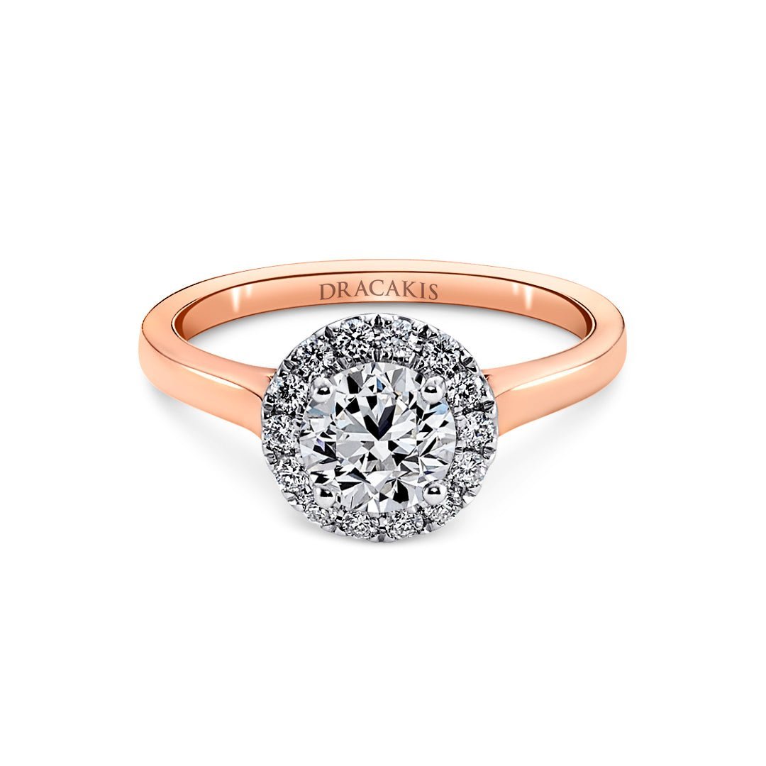 Brilliant Cut Diamond Engagement Ring - Dracakis Jewellers Brilliant Cut Diamond Engagement Ring - Dracakis Jewellers