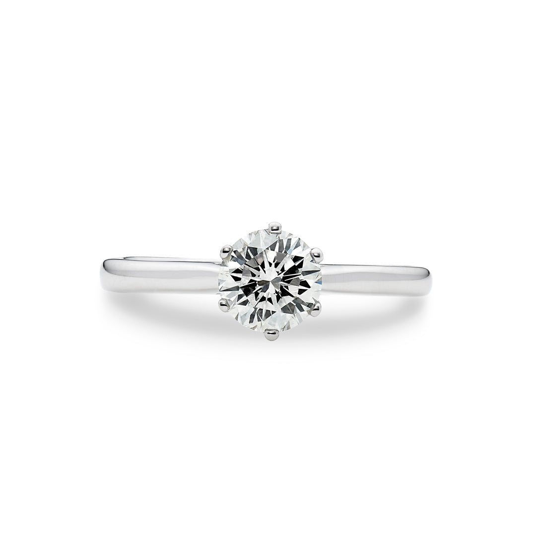 Brilliant Cut Diamond Solitaire Engagement Ring - Dracakis Jewellers Brilliant Cut Diamond Solitaire Engagement Ring - Dracakis Jewellers