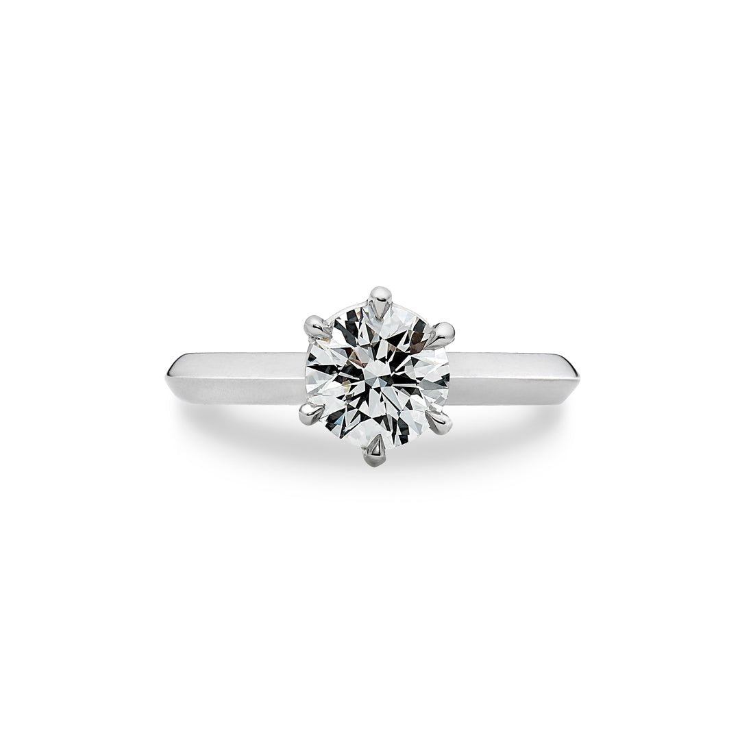 Brilliant Cut Diamond Solitaire Engagement Ring - Dracakis Jewellers Brilliant Cut Diamond Solitaire Engagement Ring - Dracakis Jewellers