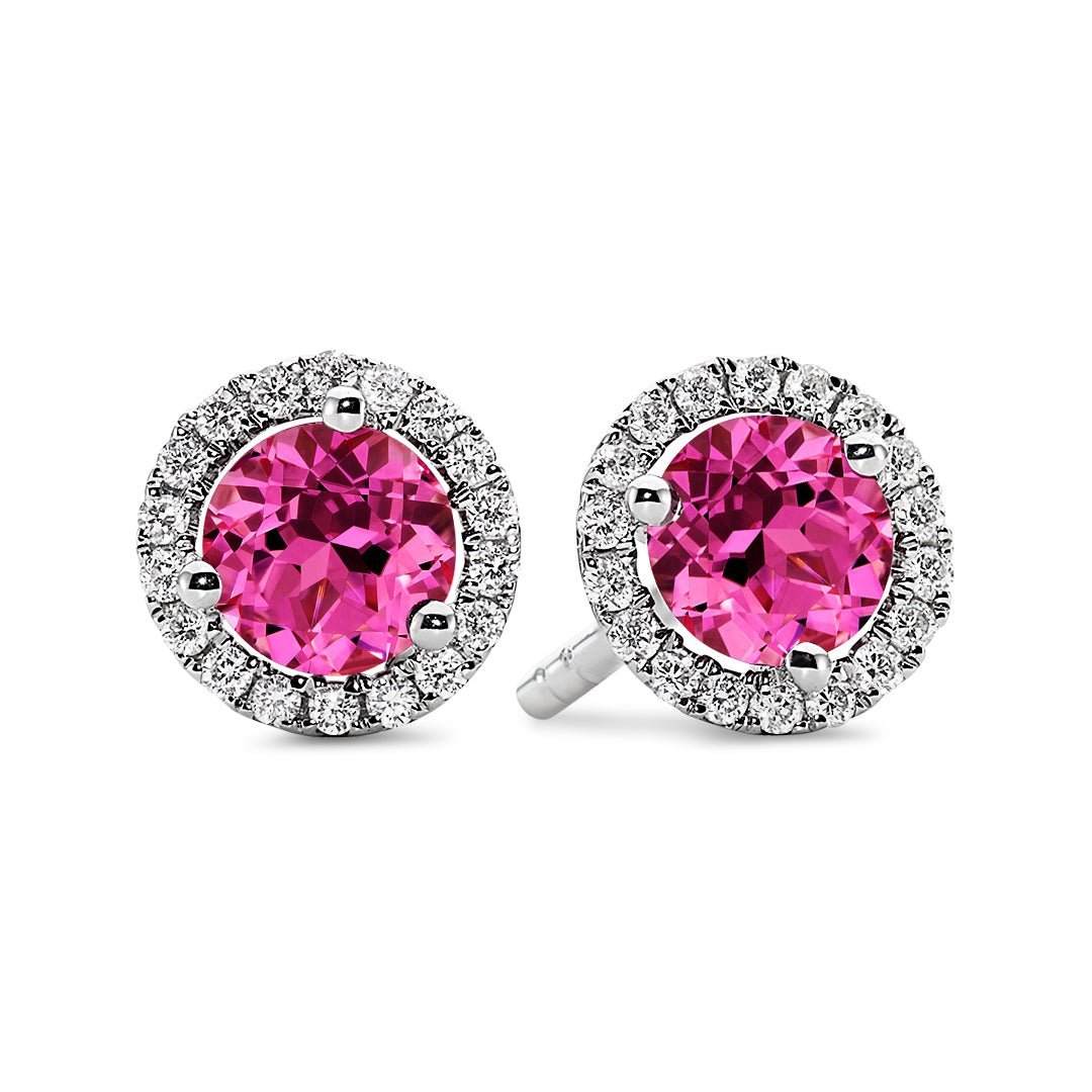 Ruby & Diamond Earrings - Dracakis Jewellers Ruby & Diamond Earrings - Dracakis Jewellers