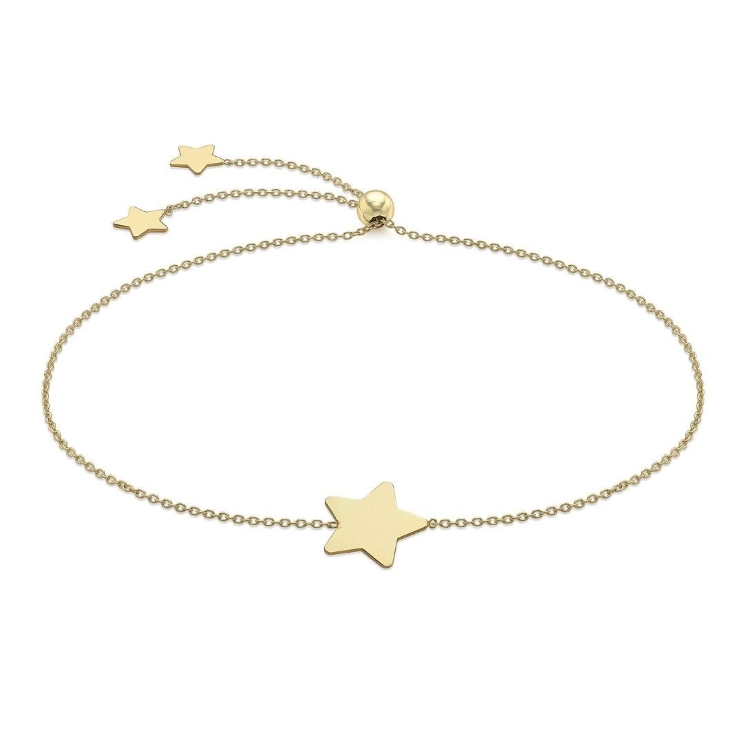 Tiny Stars Yellow Gold Bracelet - Dracakis Jewellers Tiny Stars Yellow Gold Bracelet - Dracakis Jewellers