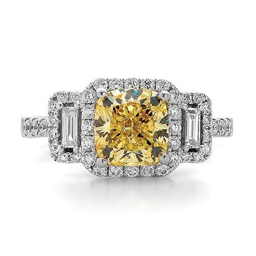 Yellow Diamond Engagement Ring - Dracakis Jewellers Yellow Diamond Engagement Ring - Dracakis Jewellers