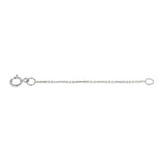 9K White Gold 5cm Necklace Extender - Dracakis Jewellers