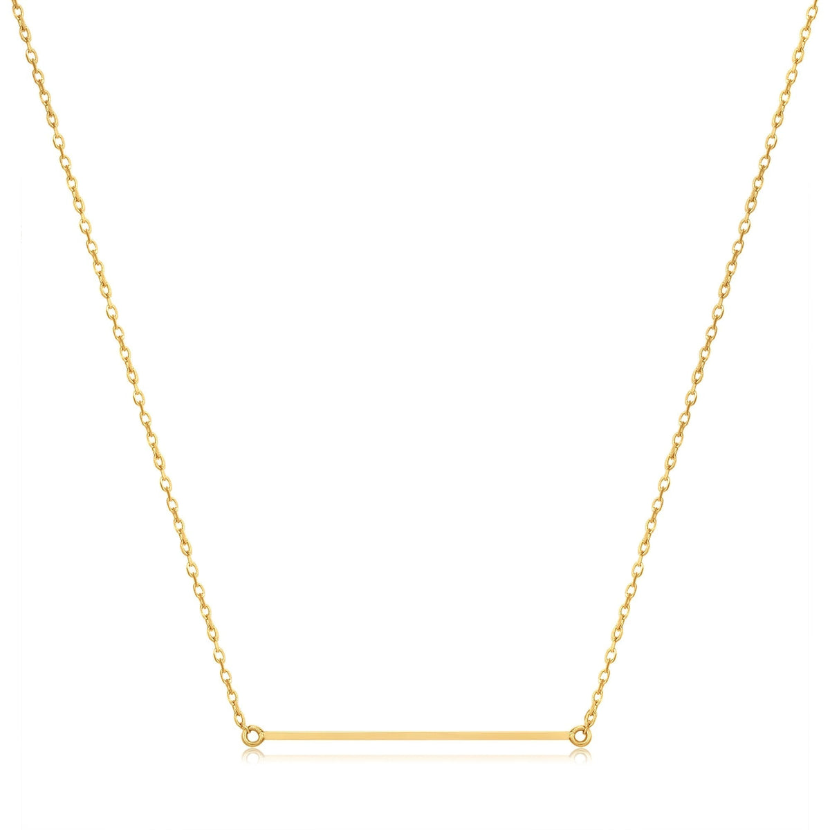 Ania Haie 14kt Gold Solid Bar Necklace - Dracakis Jewellers