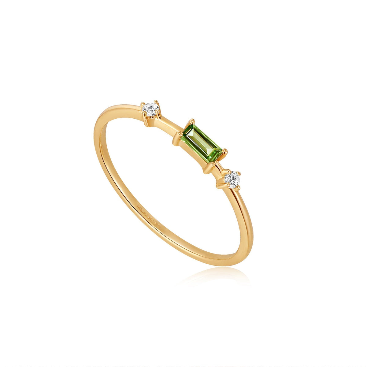 Ania Haie 14kt Gold Tourmaline and White Sapphire Ring - Dracakis Jewellers