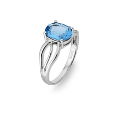 Blue Topaz Ring - Dracakis Jewellers