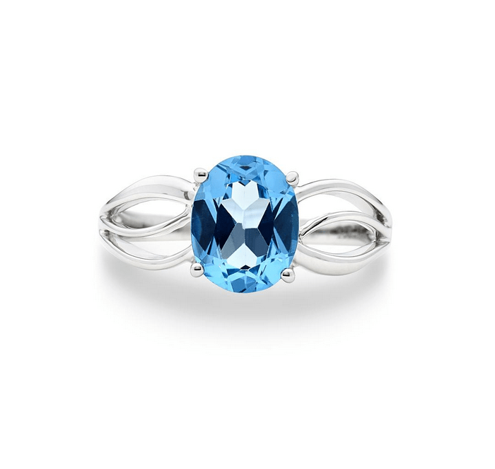 Blue Topaz Ring - Dracakis Jewellers