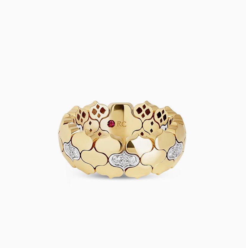 Cobra Ring With Diamonds - Dracakis Jewellers