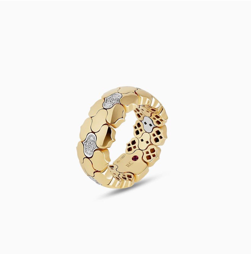 Cobra Ring With Diamonds - Dracakis Jewellers